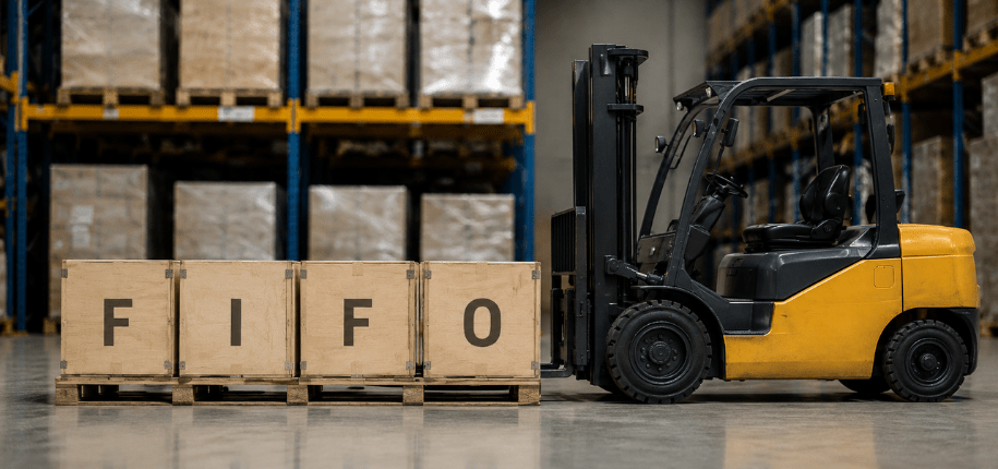 FIFO Prinzip im Lager