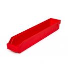 Lagerbehälter 6012 Rot 600x120x95mm (lxbxh)