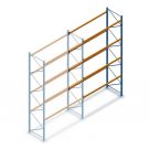 Gebrauchtes Esmena Palettenregal 5000x2700x1100 mm (hxbxt) 4 Ebenen Anbauregal