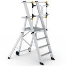 Lagertrappe Wixor klappbar extra sicher 4 Stufen