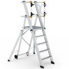 Lagerleiter Wixor klappbar extra sicher 5 Stufen