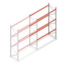 Palettenregal AR T2 3500x2700x1100mm (HxBxT) 3 Ebenen 1820kg/Ebene Anbauregal