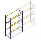 Gebruikte Esmena palletstelling 4200x2700x1050 mm (hxbxd) 3 niveaus beginsectie
