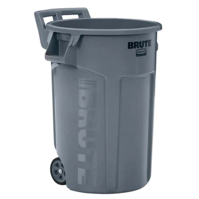 Mobiler Abfallcontainer Rubbermaid 166,5 Liter grau