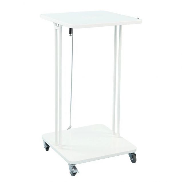 Abfallbehälter mit Deckel 120 Liter Weiß