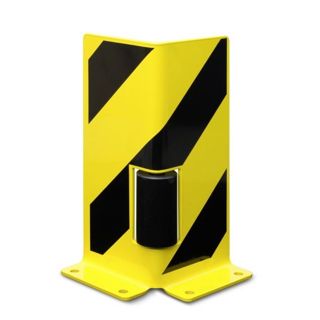 BLACK BULL Eckschutz mit Führungsrolle 400x160 mm 6 mm