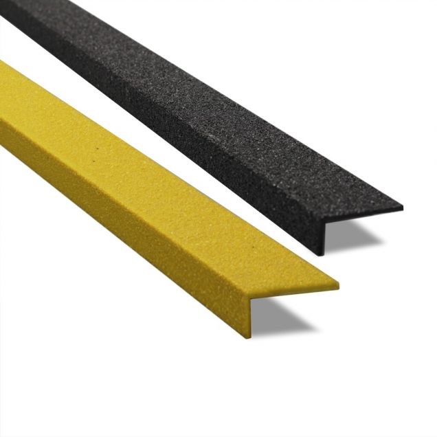 PROline Antirutsch-Treppennase gelb 1000x70x30 mm