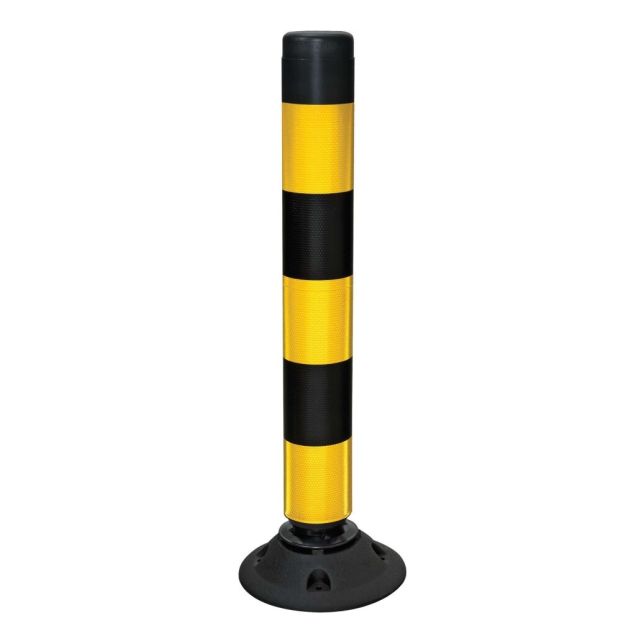 FlexPin Leitpfosten Ø100 mm x 750 mm gelb/schwarz