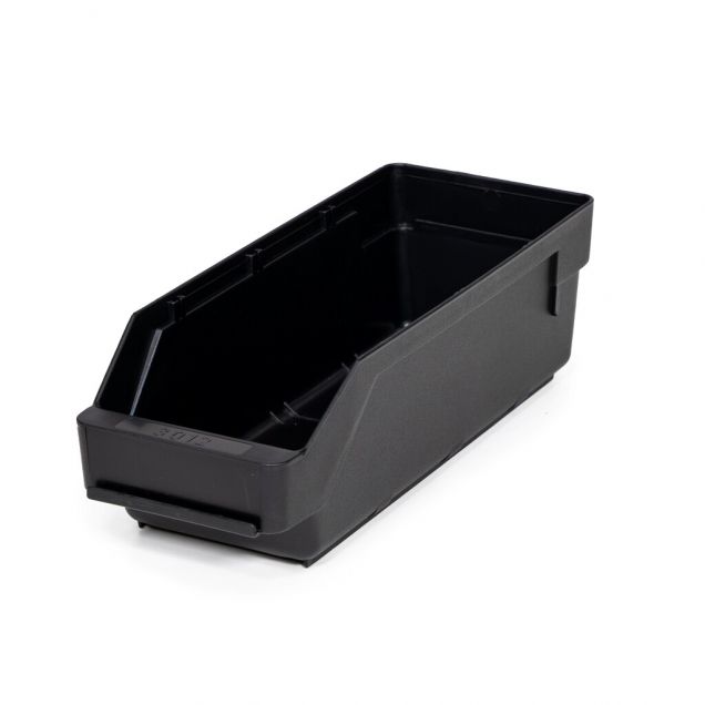 Lagerbehälter 3012 Schwarz (ESD) 300x120x95mm (lxbxh)