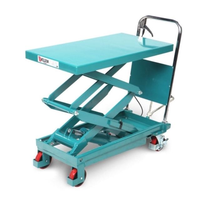 Hubtisch 350 kg 910x500 mm (HxBxT) mit stählerner Scherenkonstruktion