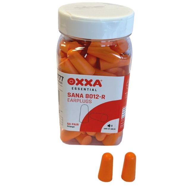 OXXA Essential Ohrstöpsel Sana 8012-R SNR 37dB 50 Paar