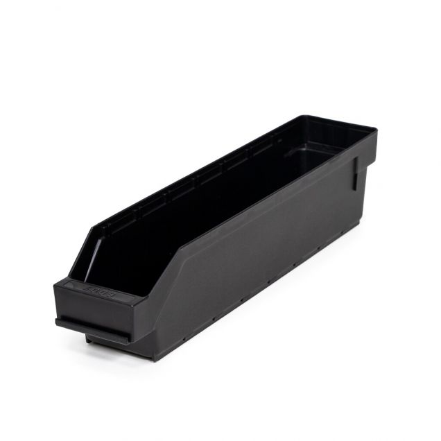 Lagerbehälter 4009 Schwarz (ESD) 400x90x95mm (lxbxh)