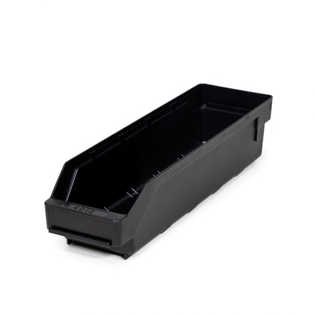 Lagerbehälter 4012 Schwarz (ESD) 400x120x95mm (lxbxh)