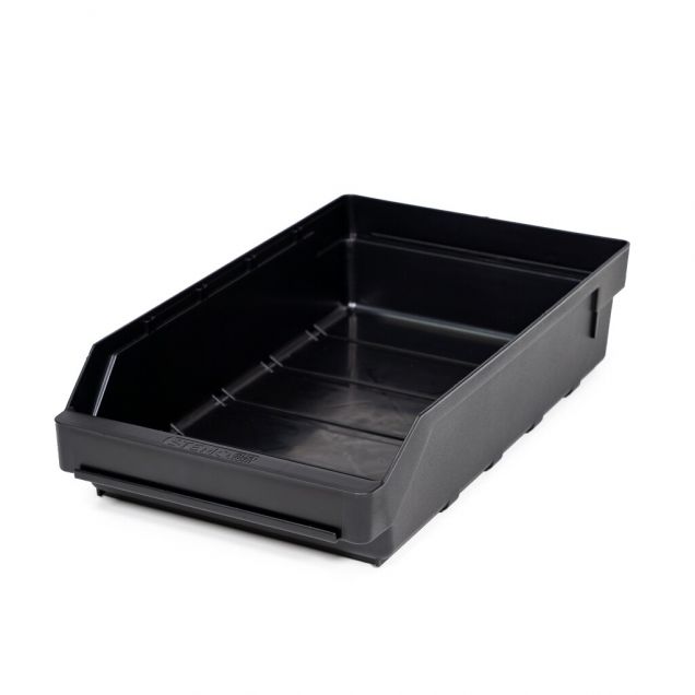 Lagerbehälter 4024 Schwarz (ESD) 400x240x95mm (lxbxh)