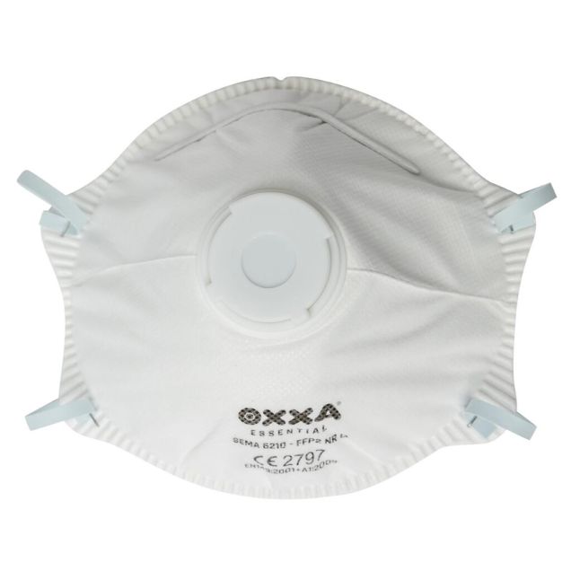 OXXA Essential Atemschutzmaske Sema 6210 FFP2 NR D mit Ausatemventil