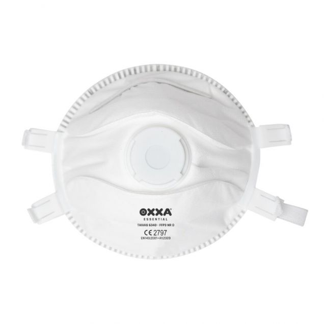 OXXA Essential Staubmaske Taivas 6340 FFP3 NR D mit Ausatemventil