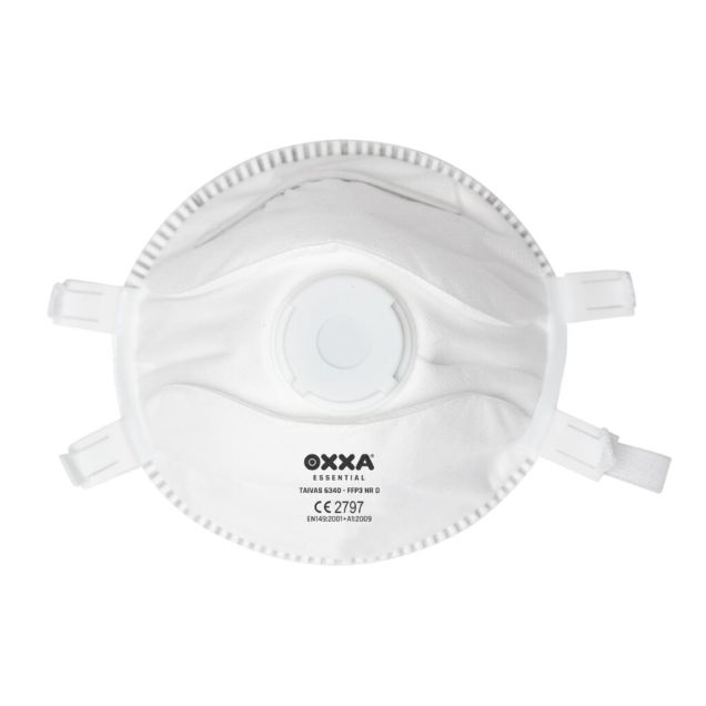 OXXA Essential Atemschutzmaske Taivas 6340 FFP3 NR D mit Ausatemventil