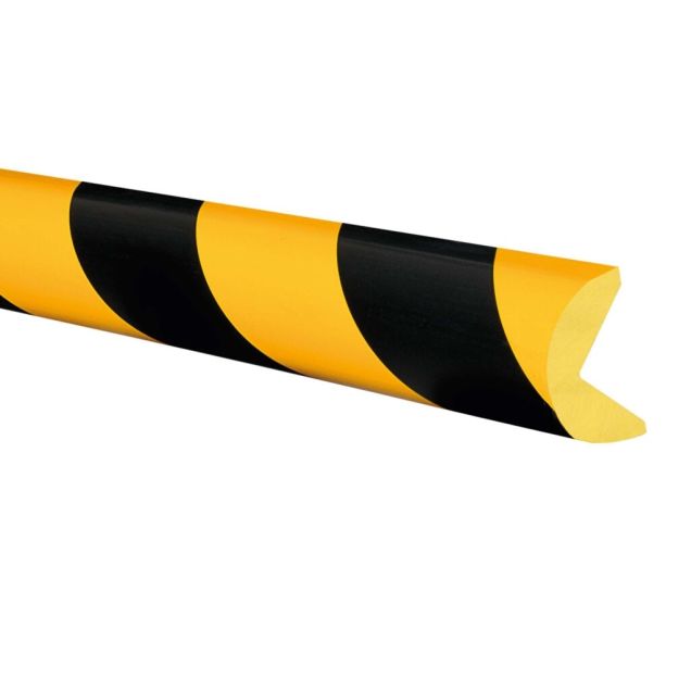 MORION Aufprallschutz Kreis Randschutz gelb/schwarz (Øxl) 40 mm 1000 mm