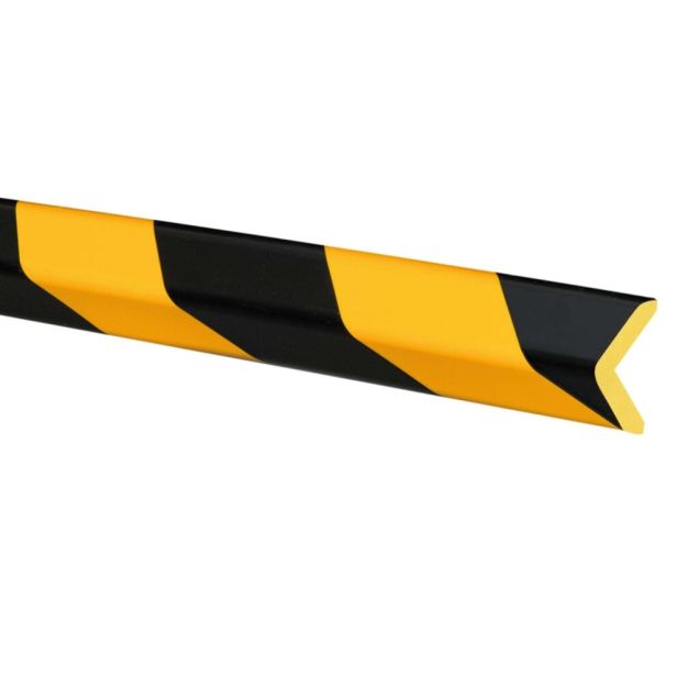 MORION-Anreichkissen Stoßkissen 30/30 schwarz/gelb selbstklebend 1000 mm