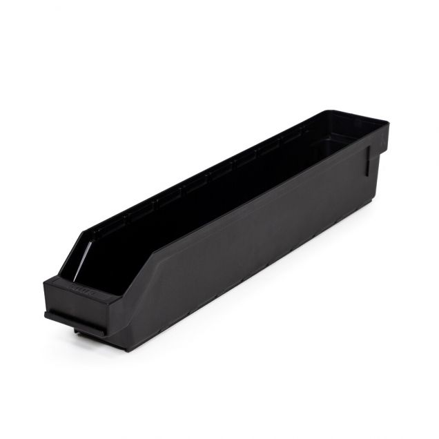 Lagerbehälter 5009 Schwarz (ESD) 500x90x95mm (lxbxh)