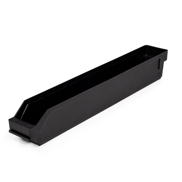 Lagerbehälter 6009 Schwarz (ESD) 600x90x95mm (lxbxh)