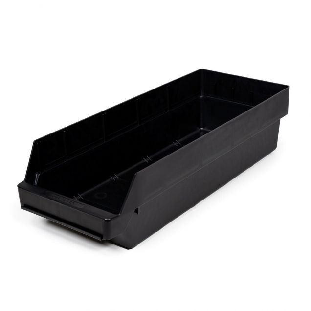 Lagerbehälter 6024-15 Schwarz (ESD) 600x240x150mm (lxbxh)
