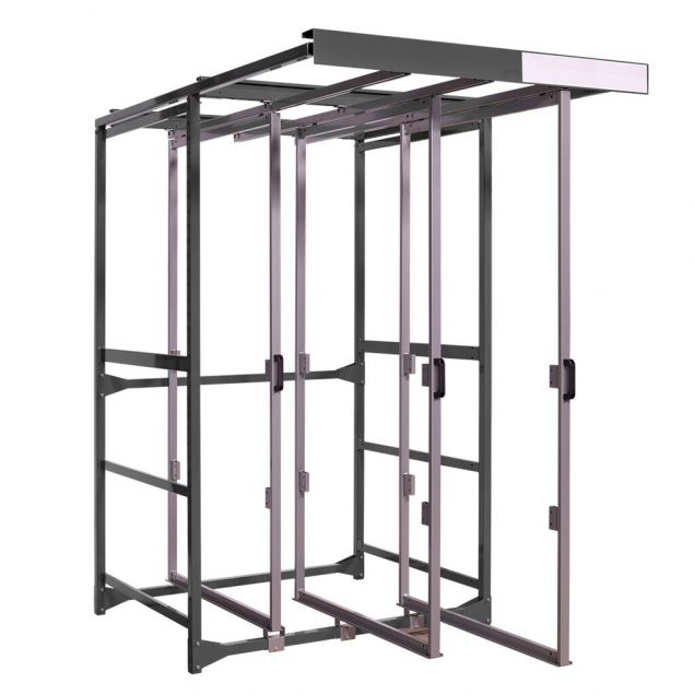 Toolpanel-Standgestell mit 3 Rahmen exklusiv Paneele