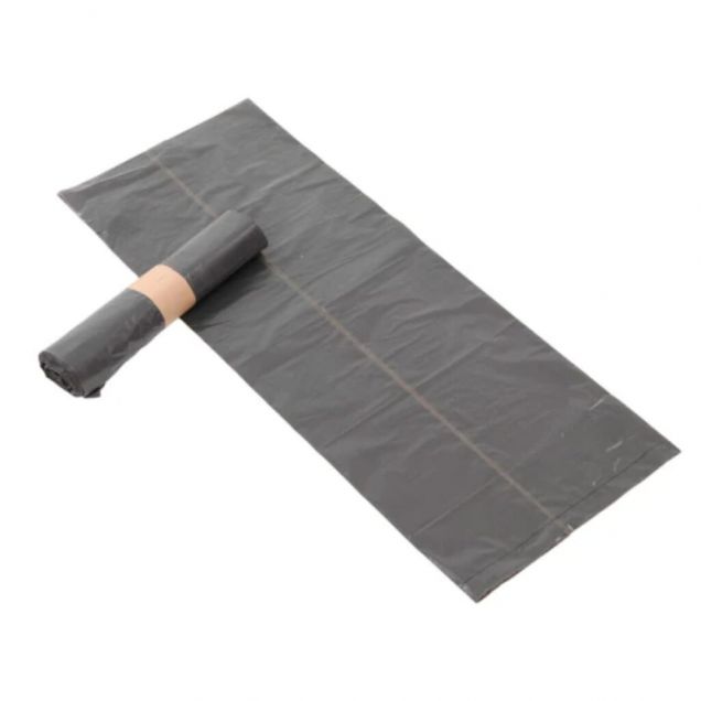 Abfallsäcke 60L 600x800x0.35mm T50 Non KOMO grau - Rolle von 20 Säcken