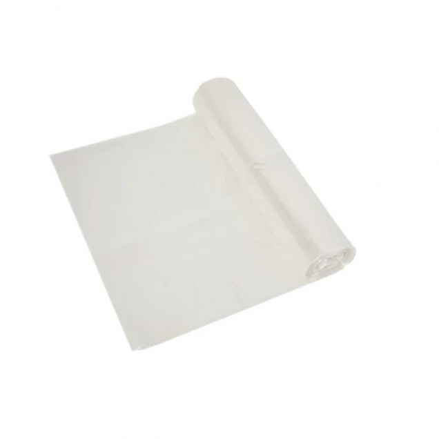 Abfallsäcke 60L 600x800x0.2mm Transparent - Rolle von 20 Säcken