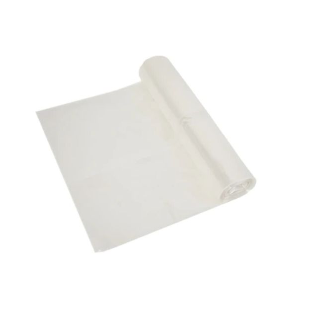 Abfallsäcke 60L 600x800x0.2mm Transparent - Rolle von 20 Säcken