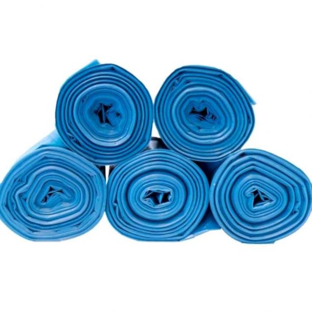 Original Abfallsäcke 70L 580x1020x0.5mm Blau - Rolle von 20 Säcken