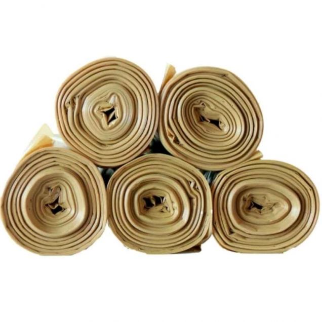 Original Müllsäcke 70L 580x1020x0.5mm Orange - Rolle von 20 Säcken