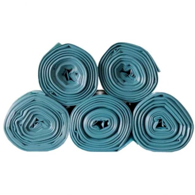 Original Abfallsäcke 70L 580x1020x0.5mm Grau - Rolle von 20 Säcken