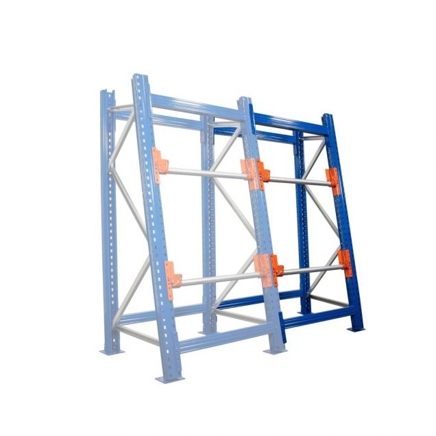 Anbauregal Kabeltrommelregal 2500x860x900 mm (hxbxt) - 2 Achsen