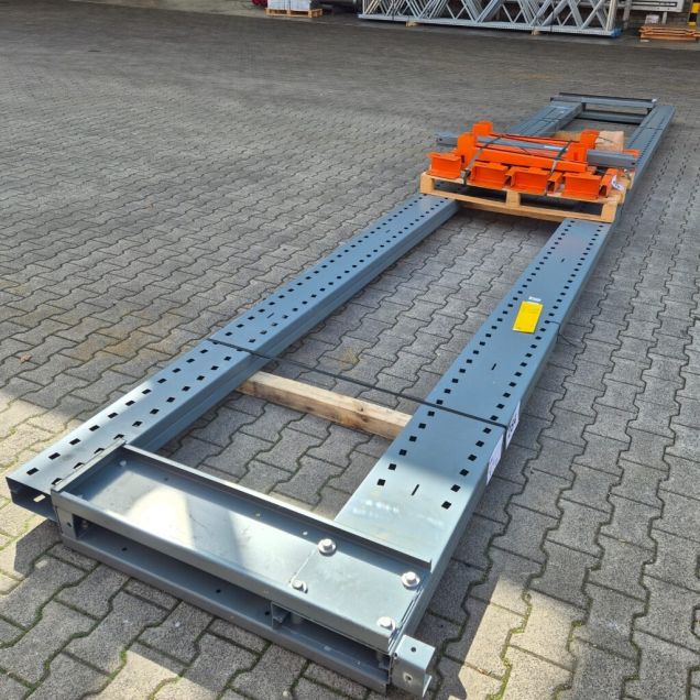 Sonderposten gebrauchtes schweres Kragarmregal Elvedi 7000x1300x700 mm (hxbxt) 7 Ebenen