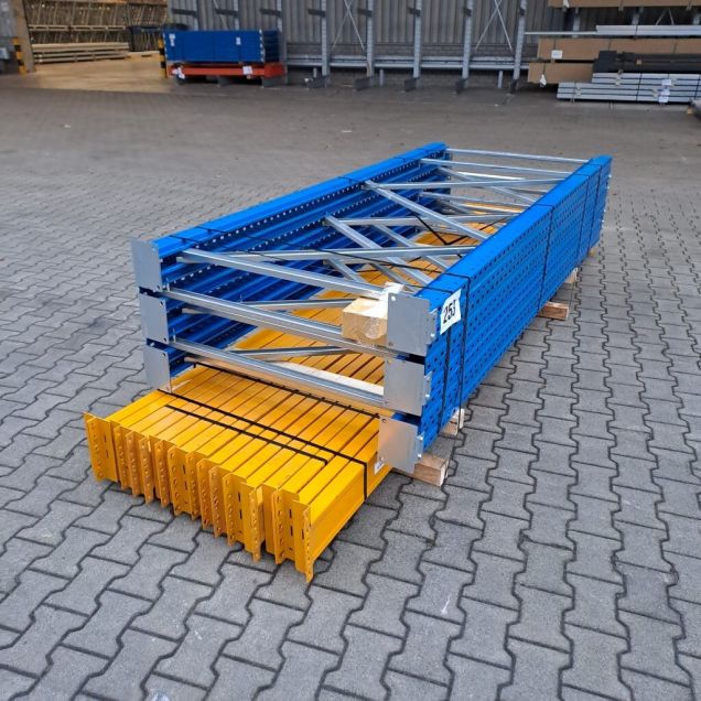 Voordeelpartij gebruikte Esmena palletstelling 2700x14900x1100 (hxbxd) 2 niveaus