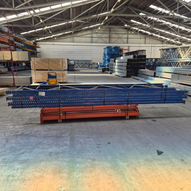 Sonderposten gebrauchtes AR T1 Palettenregal 4900x13980x1100 mm (HxBxT) 3 Ebenen