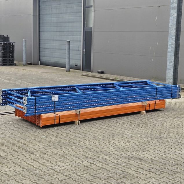 Sonderposten gebrauchte Stow Palettenregale 4500x18510x1100 mm (hxbxt) 3 Ebenen