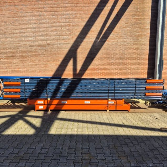 Sonderposten gebrauchte Mecalux Palettenregal 6000x18720x1100 mm (hxbxt) 4 Ebenen