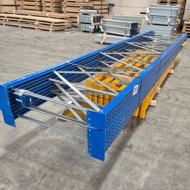 Sonderposten gebrauchte Esmena Palettenregal 5500x11565x1100 mm (hxbxt) 4 Ebenen