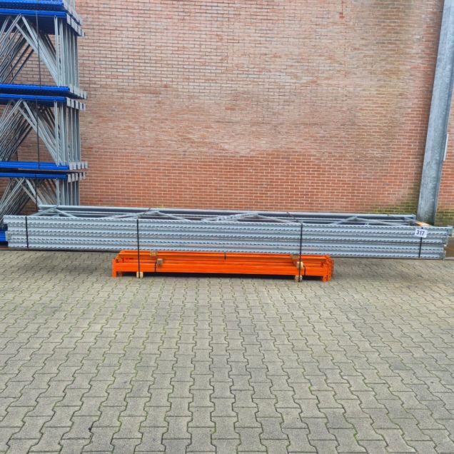 Voordeelpartij gebruikte Stow palletstelling 5500x8500x1100 mm (hxbxd) 4 niveaus