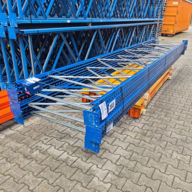 Sonderposten gebrauchte Esmena Palettenregal 5400x13950x1000 mm (HxBxT) 3 Ebenen