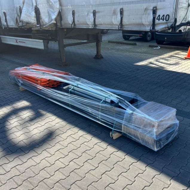 Voordeelrij zware draagarmstelling BR 4000x6082x1200 mm (hxbxd) 4 niveaus