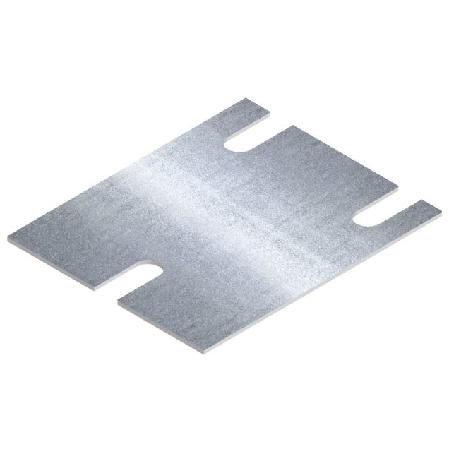 Füllplatte AR T2 für Ständer 100 mm 138x150x2 mm verzinkt