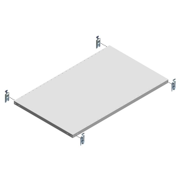 Ebene Fachboden HD 250kg 1300x800mm (bxt)