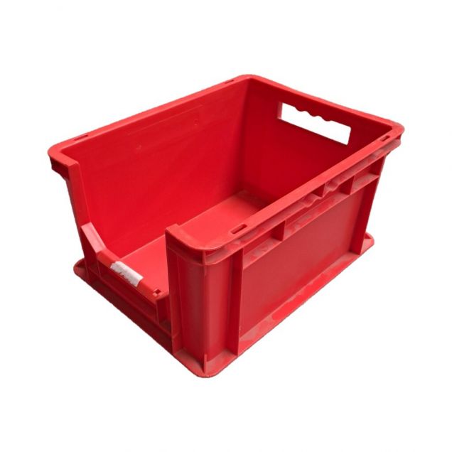Gebrauchte SSI Schaefer EF 4220 F1 Lagerbehälter, stapelbar 400x300x220 mm (lxbxh) rot