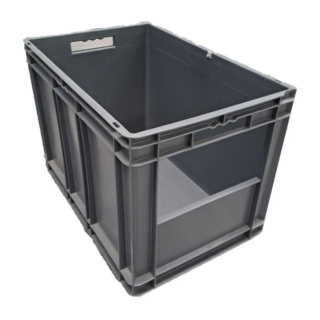 Gebrauchte SSI Schaefer EF 6420 Lagerbehälter, Stapelbehälter 600x400x420 mm (LxBxH) grau