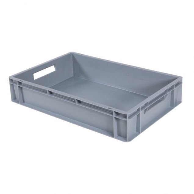 Begra Euronorm Stapelbehälter 600x400x120 mm (lxbxt) lichtgrau