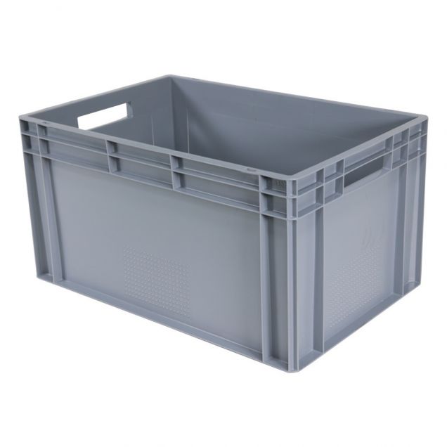 Begra Euronorm Stapelbehälter 600x400x320 mm (lxbxh) hellgrau