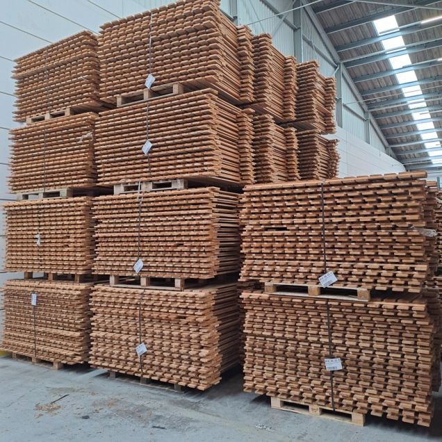 Gebrauchter Steg 80% geschlossen 1750x1100x20 mm
